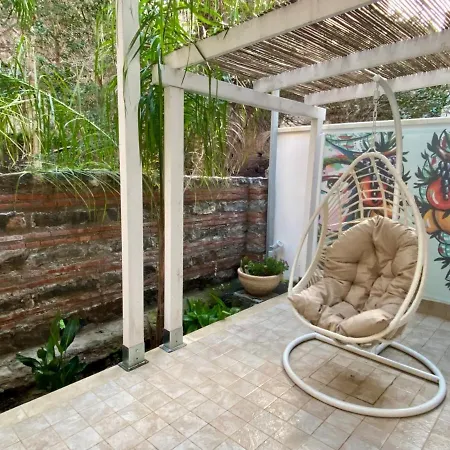 With Bathroom And Private Terrace In The Center